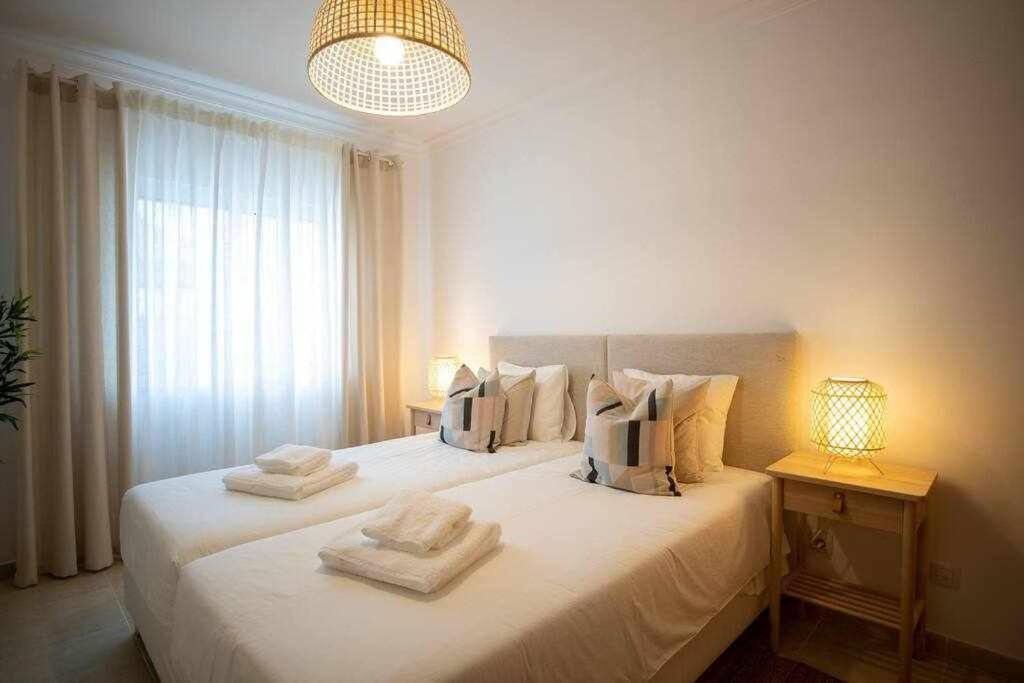 Modern 3Br Apt W/ Lg Terrace, Bbq, Ac & Parking Tavira Dış mekan fotoğraf
