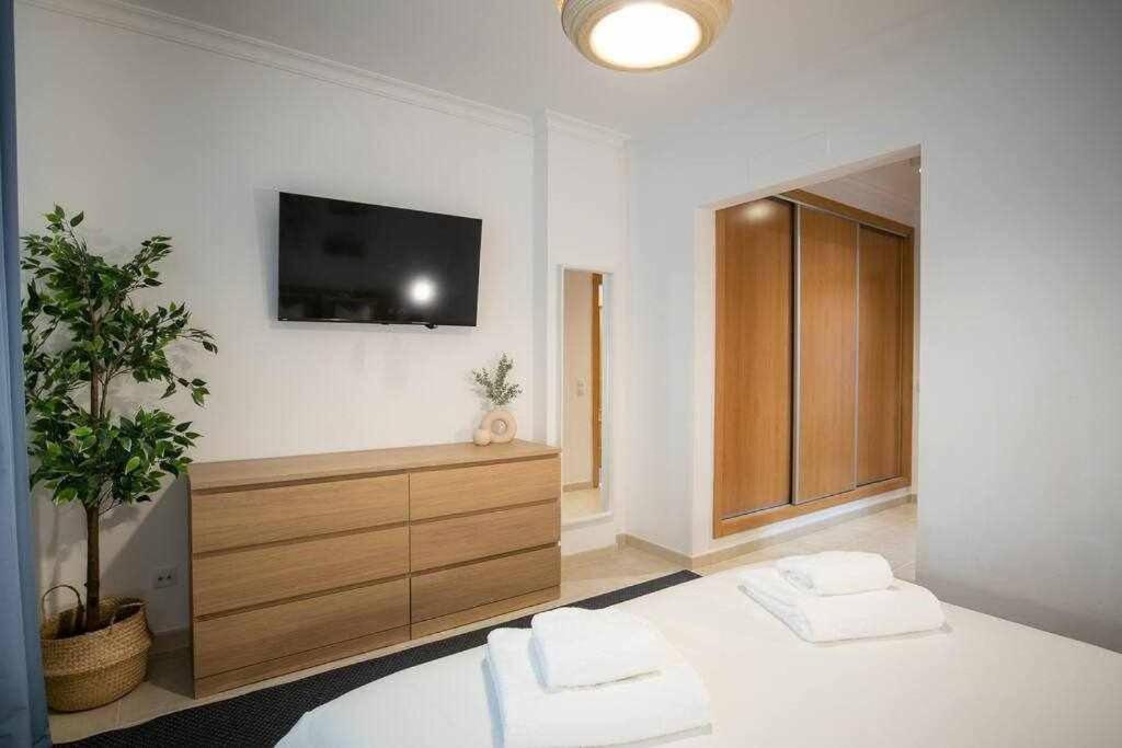 Modern 3Br Apt W/ Lg Terrace, Bbq, Ac & Parking Tavira Dış mekan fotoğraf