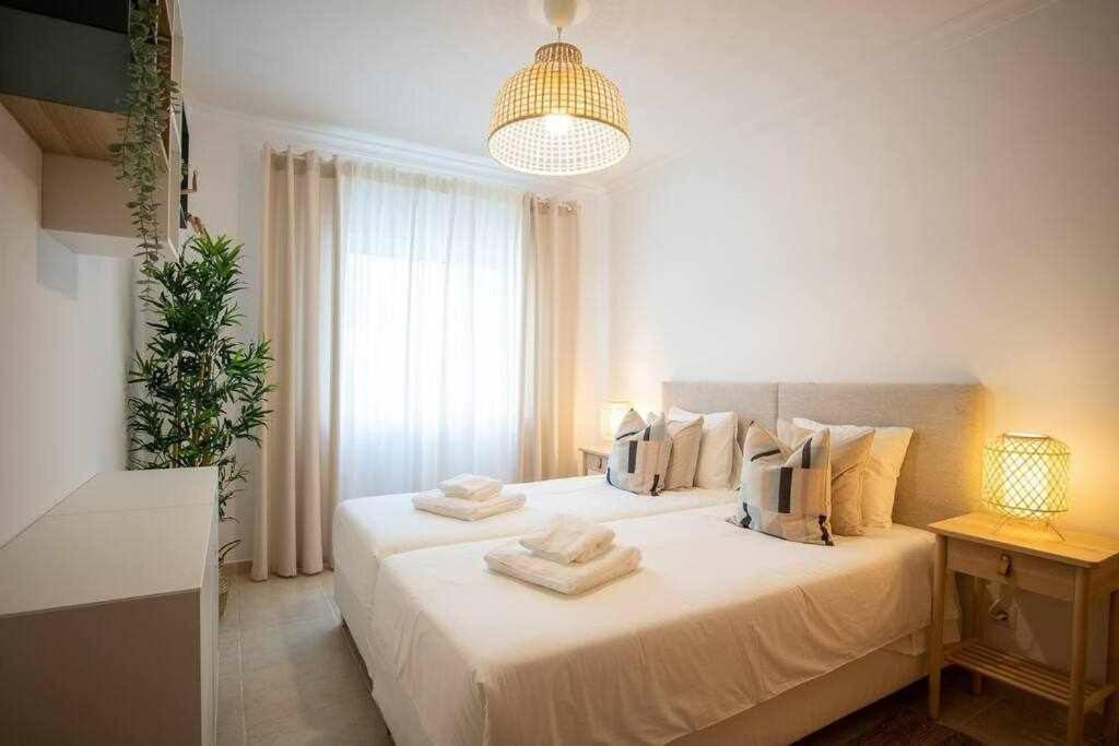 Modern 3Br Apt W/ Lg Terrace, Bbq, Ac & Parking Tavira Dış mekan fotoğraf