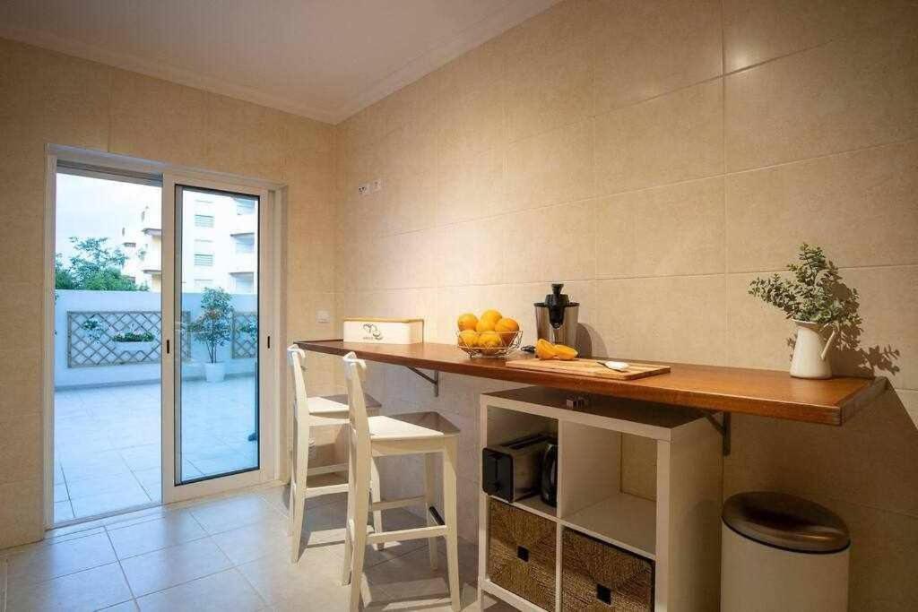 Modern 3Br Apt W/ Lg Terrace, Bbq, Ac & Parking Tavira Dış mekan fotoğraf